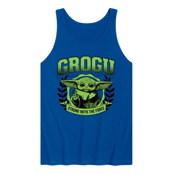 Star Wars - The Mandalorian Grogu Collegiate - Men's Sleeveless Graphic Tank