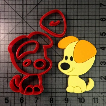 

Little Puppy Dog Cookie Cutter Fondant Cake Decorating Sugar Craft Lollipop
