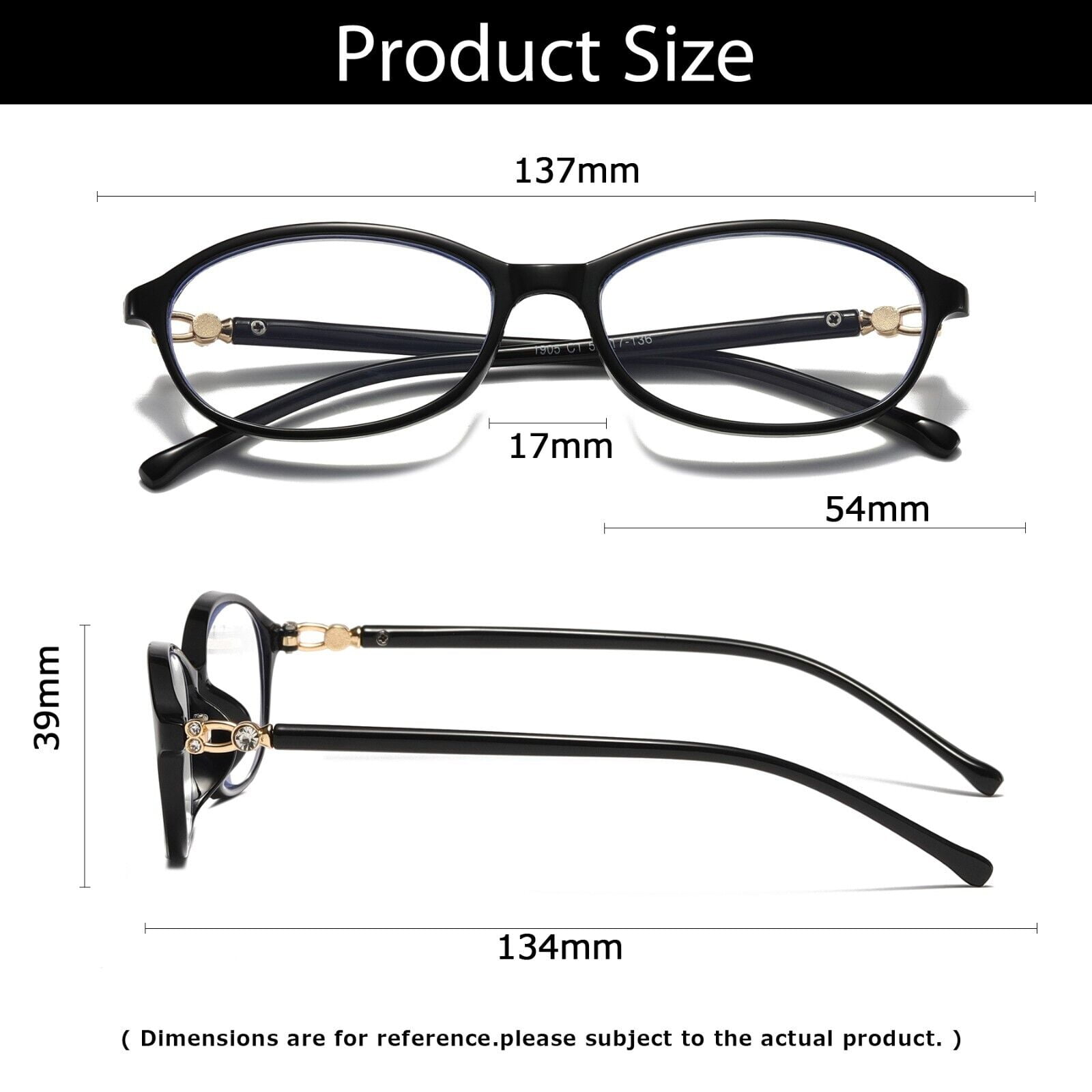 8 Pairs Womens Ladies Blue Light Blocking Reading Glasses Computer Gaming Readers +2.00