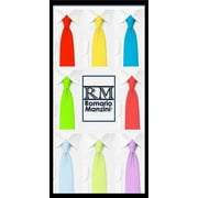 Solid Ivory Slim Men's Necktie