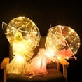 thumbnail image 2 of Wovilon Valentine'S Day Gift Rose Inflatable Bouquet Luminous Rose Proposal Bouquet, 2 of 6