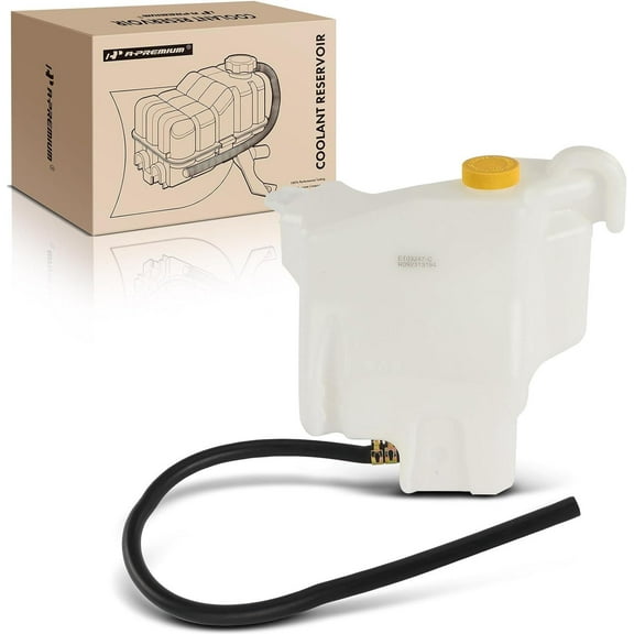 A-Premium Coolant Expansion Tank Compatible with Nissan Altima 2007-2013 L4 2.5L 2013 Coupe Only Maxima V6 3.5L 2009-2014 Front