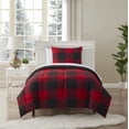 thumbnail image 1 of Set de edredón Sweet Home Collection Buffalo Plaid Twin, 1 of 6
