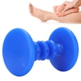 thumbnail image 3 of Rodillo de masaje de pies manual, alivio del dolor, relajación muscular, masajeador plantar de oficina para personas mayores, color azul, 3 of 14