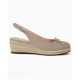 thumbnail image 3 of Womens Closed Toe Espadrilles Wedges Shoes Platform Slingback Mid Low Heel Canvas Bow Dress Sandals, 3 of 5