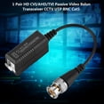 thumbnail image 1 of POCREATION 1 Pairs CCTV BNC HD-CVI/TVI/AHD Passive Video Balun Transceiver, VBESTLIFE BNC Video Balun Transceiver Cable, Twisted Pair, Super Interference Rejection, 1 of 8