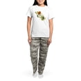 thumbnail image 4 of CafePress - English Setter Women's Light Pajamas - Women's Short Sleeve Print T-Shirt and Pants Light Cotton Pajama Set, 4 of 7