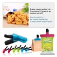 thumbnail image 2 of Bag Chip Clips, Fresh Food Clips, Photo File Clamps, for Kitchen Office (9 Clips), 2 of 8
