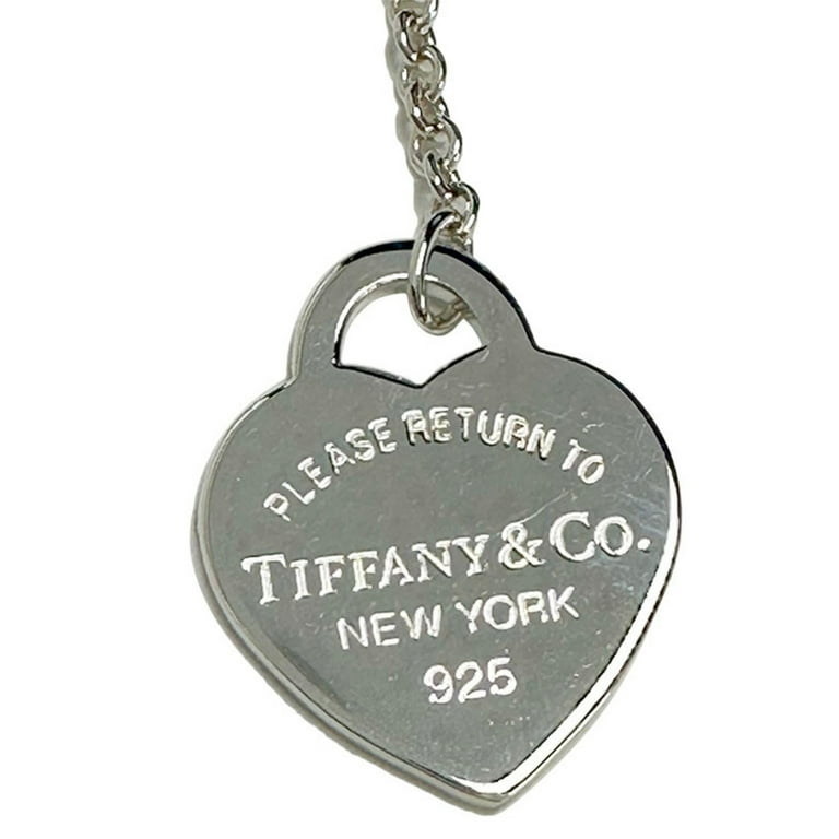 Pre-Owned Tiffany Lovestruck Heart Tag Pendant Small