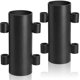 thumbnail image 5 of Fijador de barra de cortina de cielo para exteriores, accesorios para toldo de tienda de campaña, soporte de tubo de fijación de poste ajustable, negro, 2 uds. Electrónica, 5 of 5