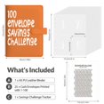 thumbnail image 2 of 100 Envelope Challenge Saving Challenge Book Easy & Fun Way To $5 050 Envelopes Saving Challenge Budget Savings Challenges Budget Budget Binder With Cash, 2 of 4
