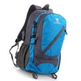 thumbnail image 5 of Climbing Backpack Large Capacity Waterproof Nylon Packback for Hiking Camping Cycling Blue, 5 of 5
