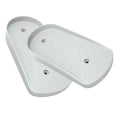 thumbnail image 2 of 2 piezas de pedales para escalador de escaleras, suministros para máquina de escalada, placa para pies para entrenamiento, gimnasio, deportes en casa Gris, 2 of 8
