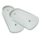 thumbnail image 2 of 2 piezas: Pedales para máquina de escaleras, plataforma para reposapiés, máquina de remo. Gris, 2 of 9