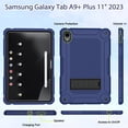 thumbnail image 5 of SUPNICE Case for Walmart Onn 12.1" Tablet Pro 2024(Model:100146663) with Pencil Holder & Kickstand,Shockproof Anti-Slip Protective Case for Onn 12.1" Tablet Pro 2024,Navy Blue, 5 of 6