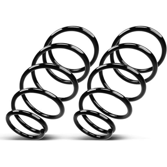 A-Premium 2Pcs Front Suspension Coil Spring Set Compatible with Toyota Camry 1992-2003 2.2L 2.4L 3.0L, Driver and Passenger Side