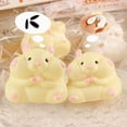 thumbnail image 1 of Juguete antiestrés para hámster | Paquete de 2 pelotas de goma suave y adorables para aliviar la ansiedad y la descompresión | Divertido juguete antiestrés para niños y adultos, 1 of 6