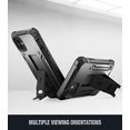 thumbnail image 4 of Poetic iPhone 11 Rugged Case with Kickstand, Full-Body Dual-Layer Shockproof Protective Cover, Built-in-Screen Protector, Revolution Series, for Apple iPhone 11 (2019) 6.1 Inch, Black, 4 of 7