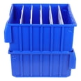 thumbnail image 1 of SEWACC 1set Storage Box With Removable Partitions For Items Durable Organizer For Sundries, 1 of 8