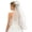 Z6-White, variant on FUZHIQ Bride to Be Flower Embroidered Bow Knot Bridal Veil 2 Tier Soft Tulle Wedding Veil for Party Bridal Shower Engagement Bridal Hair Accessories