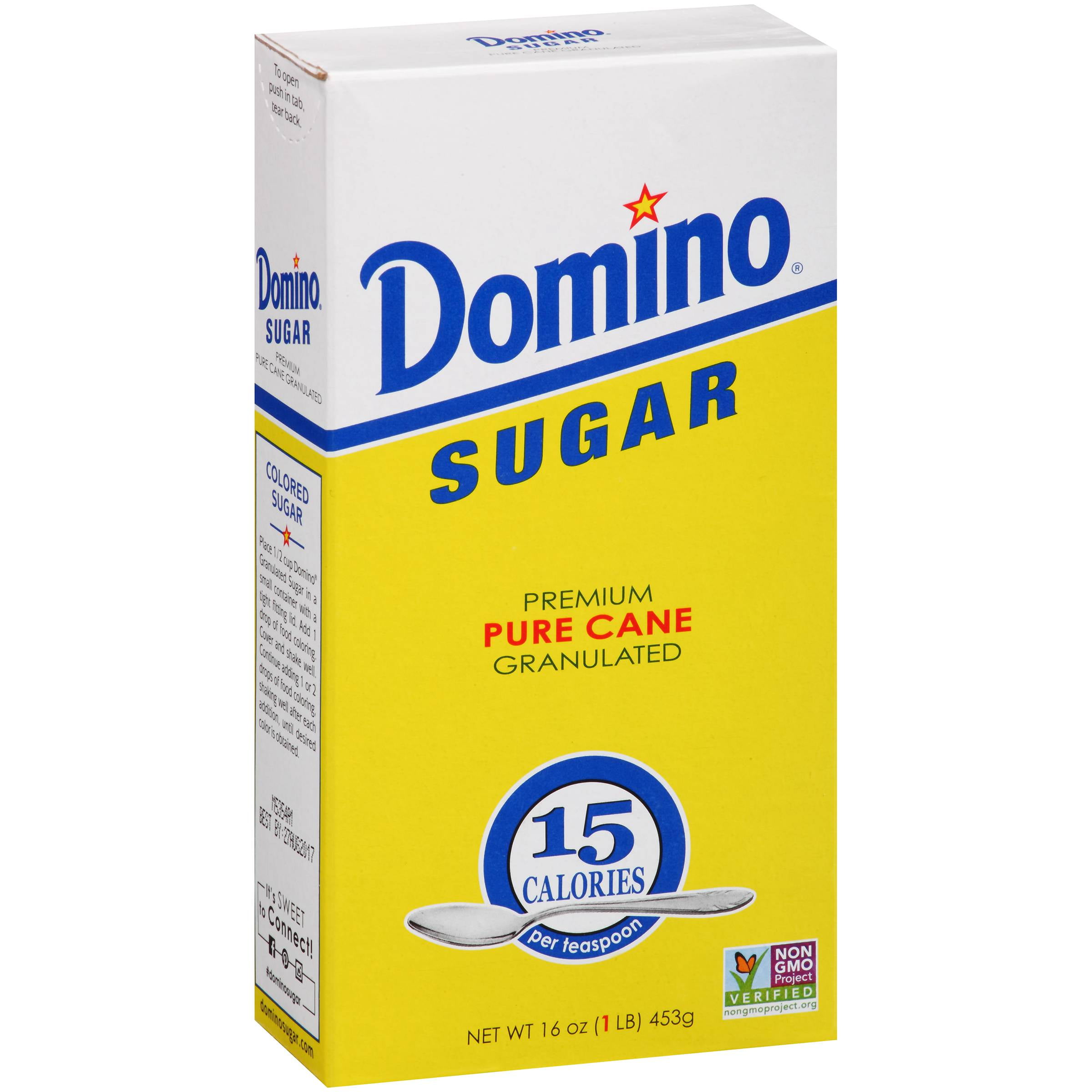 Commodity Sugar & Sugar Packets Domino Granulated Sugar Retail, 1 Pound