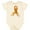 Natural, variant on Inktastic Leukemia Awareness with Orange Ribbon Made of Hearts Boys or Girls Baby Bodysuit