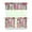 White-3, variant on Kitchen Curtains and Valance Set 24 Inch Tier Pioneer Colorful Floral Curtains Small Drapes for Cafe Living Room Bathroom Farmhouse 3 Pieces Set Rod Pocket