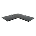 thumbnail image 6 of 220mm Acrylic Safety Corner Wall Shelves Floating Shelves Bedroom Bathroom Black, 6 of 6