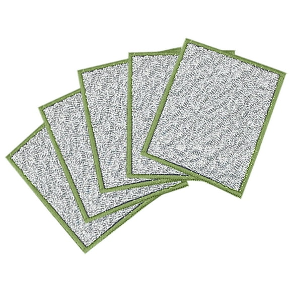 Kitchen Cleaning for Kitchen Dishes – Reusable Wet and Dry Wire Dish Scrubbing Pads Set Non-Scratch Metal Scrubbing Cloths 5-Pcs for Efficient Cleaning 5PCS