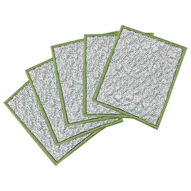Kitchen Cleaning for Kitchen Dishes – Reusable Wet and Dry Wire Dish Scrubbing Pads Set Non-Scratch Metal Scrubbing Cloths 5-Pcs for Efficient Cleaning 5PCS
