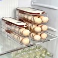 thumbnail image 6 of Automatic Rolling Egg Storage Container, Multi-Layer Refrigerator Organizer with Transparent PET Design, Space-Saving Kitchen Egg Holder for Easy Access and Freshness, 6 of 8