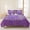 Purple, variant on 3 Pieces Queen Quilt Set,Couple Wedding Dress Soft Bedding Sets with 1 Quilt & 2 Pillow Shams,Modern Simple Romantic Art Summer Bedspread Lightweight Coverlet Comforter for All Season