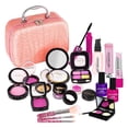 thumbnail image 2 of Juego de Maquillaje Lavables con Bolsa de Cosméticos Yotijar Princess Dress toys Pink, 2 of 10