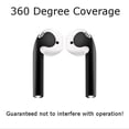 thumbnail image 3 of 10 piezas de película adhesiva extraíble de PVC para Airpods (negro), 3 of 7