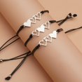 thumbnail image 2 of 3pieces/set Sister Matching Bracelets With Card Promise Distance Bracelets Girls Friendship Birthday Gift Jewelry Bangle, 2 of 5