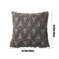 thumbnail image 3 of Clearance Under $5 Boovnll Throw Pillow Covers, Modern Stylish Soft & Cozy, Solid Color Velvet Pillow Covers 16x16" for Home, Living Room, Bedroom, Sofa, Couch, Home Decor, Pillow Covers, 3 of 6