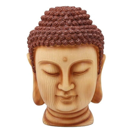 Large Buddha Statue Ebros Large Feng Shui Shakyamuni Buddha Gautama Head with Ushnisha Statue 11.75