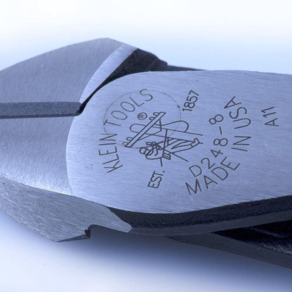 Klein Tools D248-8 Diagonal Cutting Pliers High Leverage