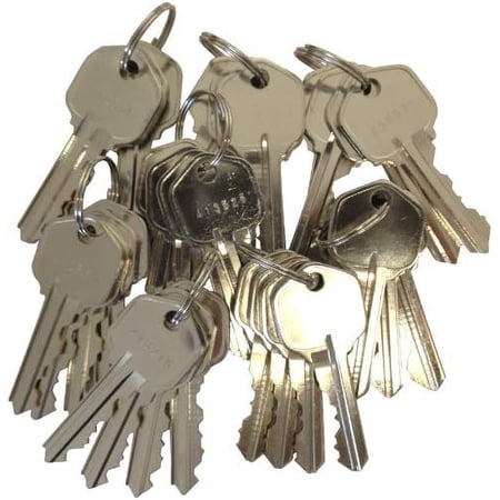 40 Kwikset Compatible Keyway Precut 6 Pins KW1 Keys 8 Sets of 5 Keys by eBuilderDirect