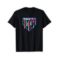 thumbnail image 2 of Camiseta de manga corta y cuello redondo para hombre, 100 % algodón, con estampado de helado derretido, ideal para salidas informales de verano, para adultos, hombres, mujeres, adolescentes, jóvenes y, 2 of 7