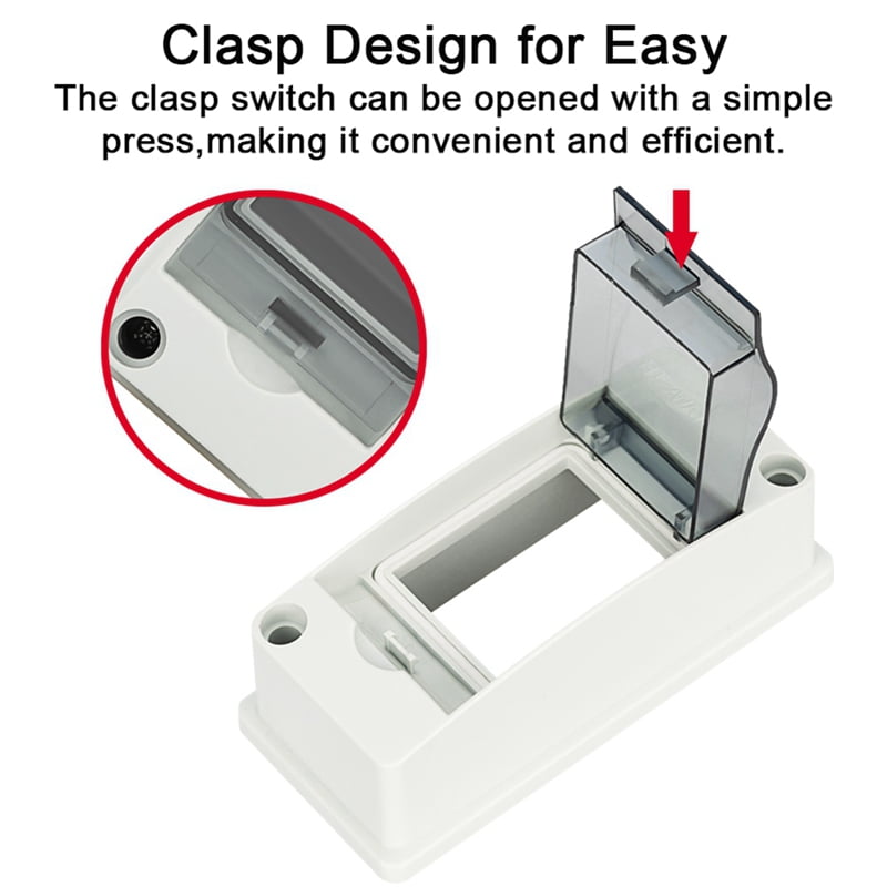 1 * HT-2 IP65 Distribution Breaker Box-As Shown