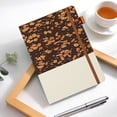 thumbnail image 4 of Cork & Linen Hardcover Notebook, 5.7X8.46inch Journal with Elastic Band, Lined Notebook with Pen Holder, Minimalist Notebook for Writing, Journaling, Work and Daily Planning, 4 of 5