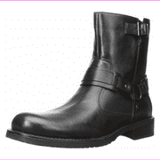 KENNETH COLE Unlisted Men's Slightly Off Harness Boot Black 10 M