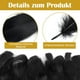 thumbnail image 5 of Plumas negras para manualidades DIY, 100 piezas de plumas decorativas, plumas naturales para manualidades, plumas para manualidades DIY para atrapasueños, pendientes, decoraciones de boda, baby, 5 of 8