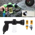 thumbnail image 3 of Agua Manguera Boquilla Rociador Lavadora Modelos Pulverizando Modelos Ajustable Boquilla Rociador Lavadora Boquilla Agua para Jardín de jardinería Afu Negro, 3 of 8
