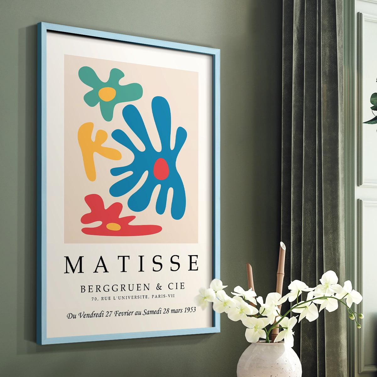 Matisse LXXIX Framed Print - Solid Wood