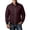 Wine, variant on uublik Men Puffer Jacket Red Warm Snow Jacket Windproof Winter Jacket for Cold Weather