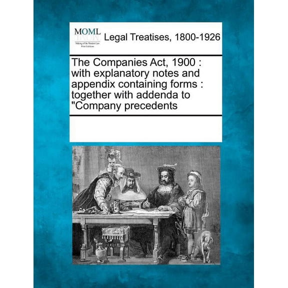 The Companies ACT, 1900 (Paperback)