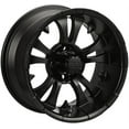thumbnail image 2 of LSI Warlock 14" Black Golf Wheels 23x10-14 X-Trail Tires E-Z-GO & Club Car, 2 of 4