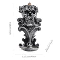 thumbnail image 3 of Halloween Backflow Incense Burner Gothic Aesthetic Desktop Ornament For Home Party Atmosphere, 3 of 6